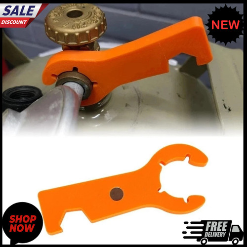Gas bottle spanner wrench dual - gas,