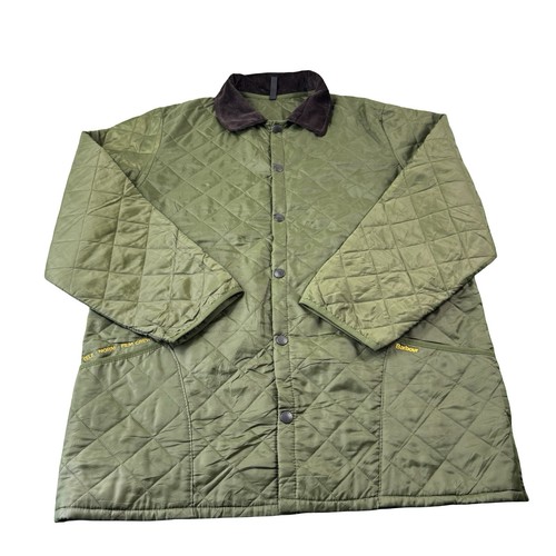 Barbour mens green quilted - mens,