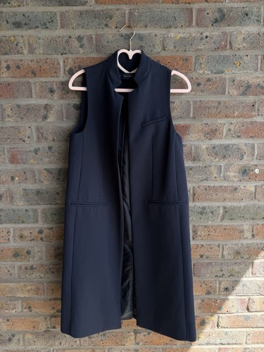 Zara navy blue polyester - , long