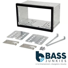 CT23UN01 Universal 100mm Double Din 2 Din Car Stereo Fascia & Cage Fitting Kit