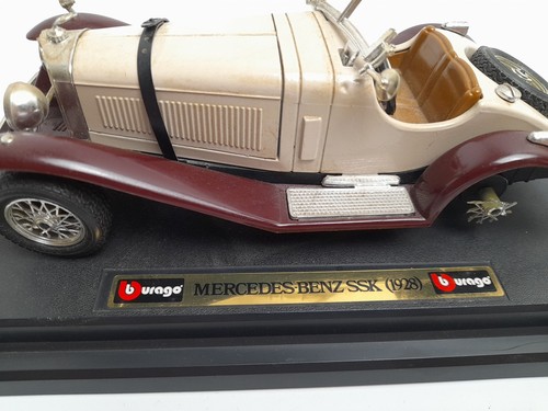 Vintage bburago 1928 mercedes - bburago,