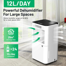 OYAJIA 12L Dehumidifier for