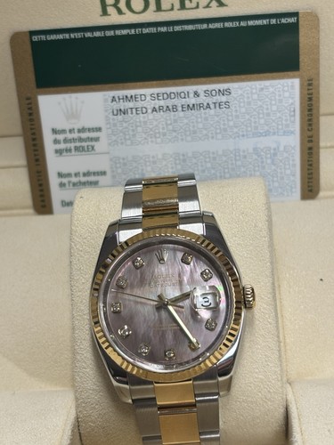 Rolex datejust 36mm - rolex, 116233