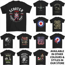 Scooter T-Shirt Moped Ped Mens