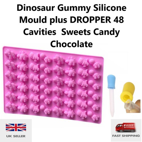 Dinosaur gummy silicone - silicone, mould