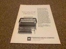 JBF66 ADVERT 11X8 THE CONCORDE B-3 ORGAN - THE HAMMOND ORGAN COMPANY