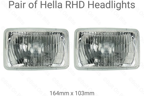Rectangular halogen headlights - rectangular,