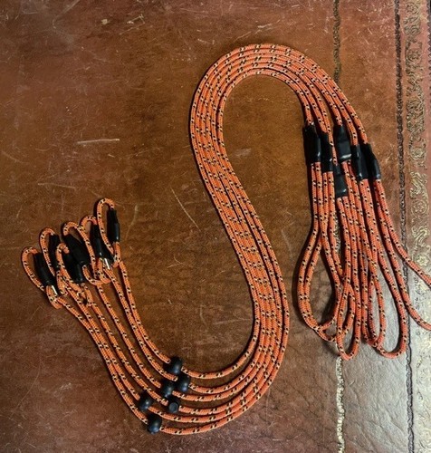 6mm gun dog slip lead - lead, handmade