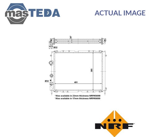 53209 engine cooling - engine, radiator