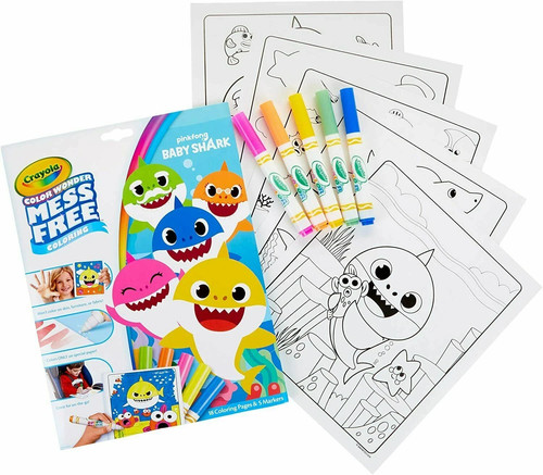 Crayola baby shark - baby, color