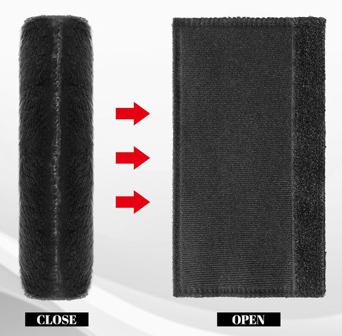 Pack car seat belt pads - 4,