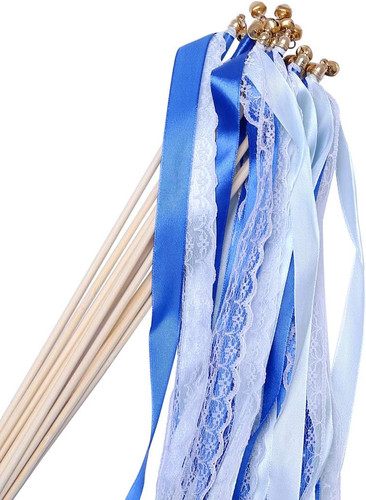 Pack ribbon wedding wands - wedding,