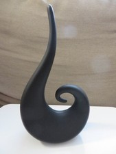 Retro/Art Deco Black Ceramic