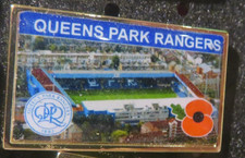 QUEENS PARK RANGERS 2025 OFFICIAL COLOURED POPP.Y BADGE