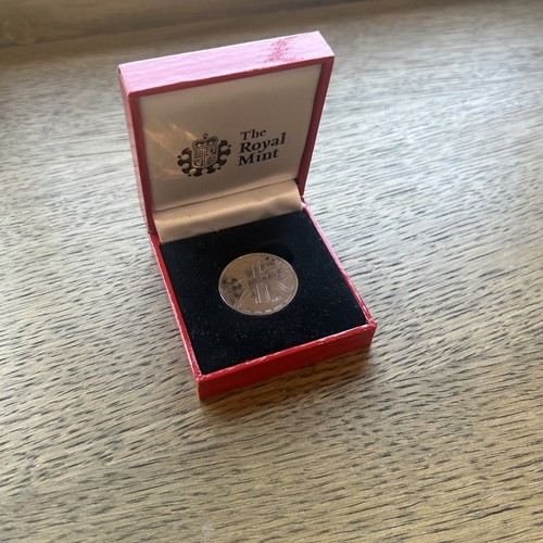 Queen elizabeth silver coin - ii,