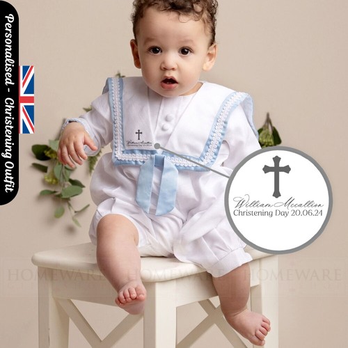 Baby boy christening suit - baby,