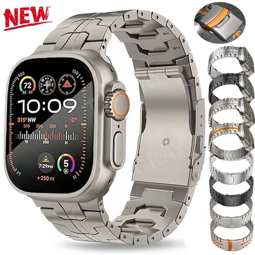 Titanium metal strap band for - metal,