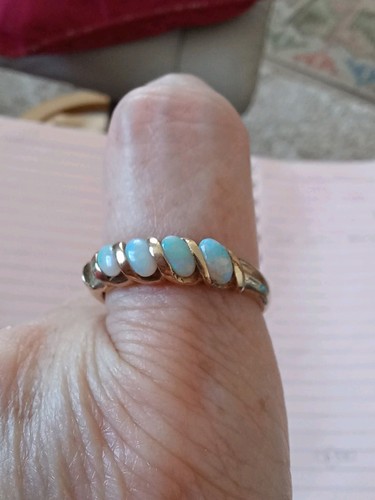 Vintage stone 9ct - vintage,