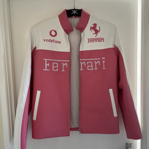 Ferrari pink and white jacket - pink,