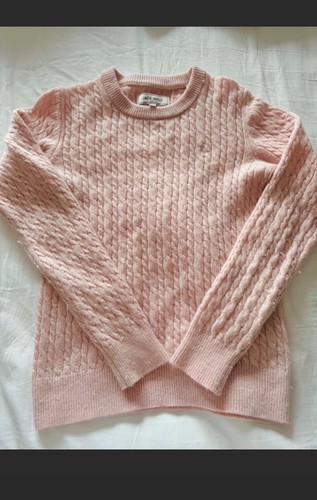 Jack wills pink cable knit - jack,