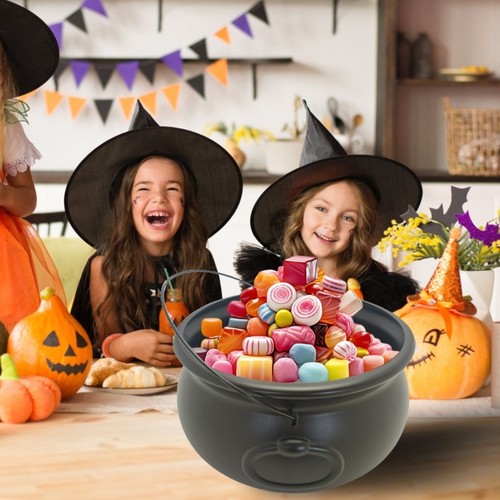 Oversized witches candy kettle - witches,