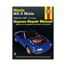 Mazda Miata Automotive Repair Manual: 90-09 (Haynes Automotive Repair Manua Book