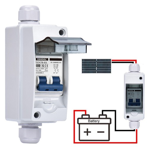 Solar battery switch - battery, pv