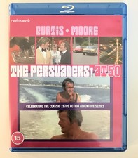 TONY CURTIS ROGER MOORE THE PERSUADERS! AT 50  BLU RAY NEW SEALED