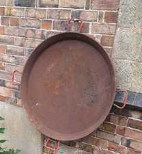 Paella  Pan - 90cm  wide cast iron fit pit skillet