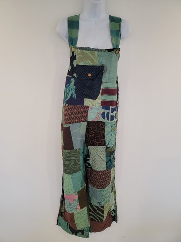 Dungarees patchwork long - dungarees,