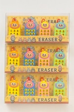 Erasers Rubber LaBuBu White