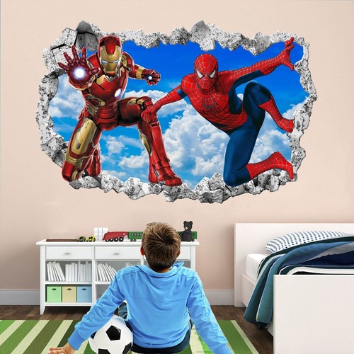 Marvel superhero wall decals - marvel,