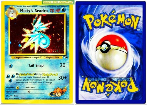 Misty seadra pokemon - misty's,