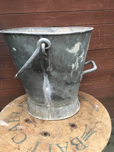 Large antique galvanised - large,