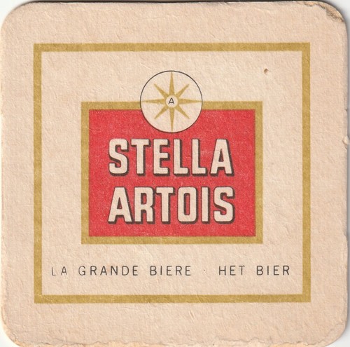 Beer mat stella - mat,
