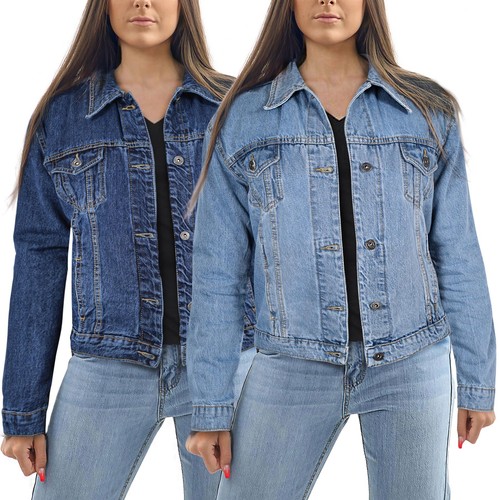 Ladies women denim jacket - ladies,