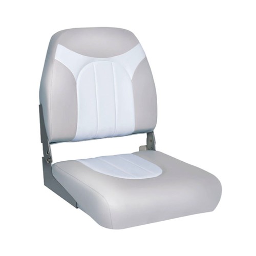 Deluxe fishing boat - fishing, grey