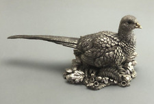 Modern Filled Silver Pheasant