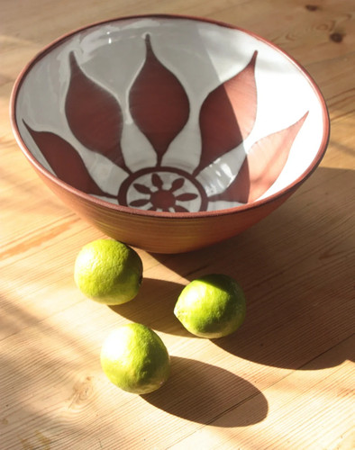 Studdio pottery terracota - a,