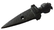 Very rare ancient Roman solid bronze legionary gladius amulet pendant I - II AD