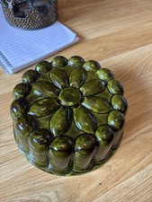 Ceramic green glazed vintage - ceramic,