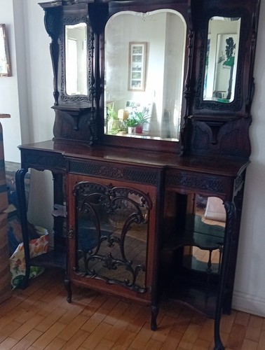 Victorian display cabinet - display,