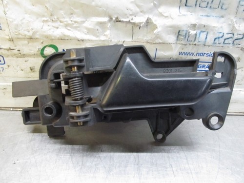 Inside left side door handle - inside,