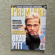 Premiere The Movie Magazine UK Edition April 1995 - Brad Pitt Jodie Foster