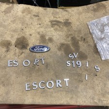 Ford Escort RS Cosworth sierra fiesta Letters Badges