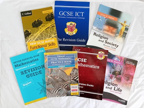 Gcse revision guides - x,