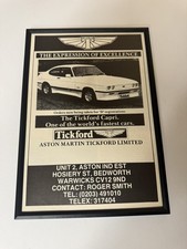 Framed Original Tickford Mk3