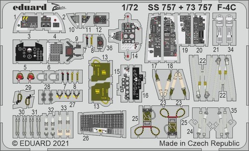 Edp73757 eduard photoetch - edp73757,