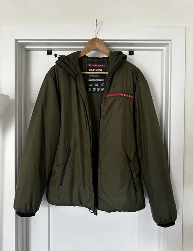 Prada linea rossa padded - prada,