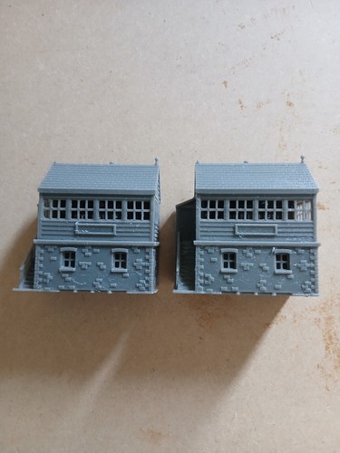 Gauge printed signal box - n,